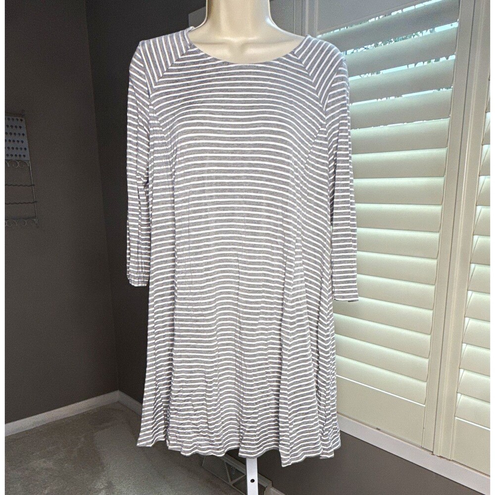 Altar’d State Striped Swing Dress – Size Large